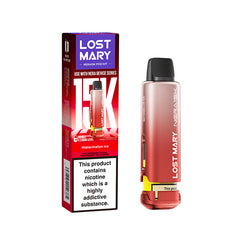Lost Mary Nera 15,000 Prefilled Pods, Watermelon Ice  Flavour, Vape Wave UK