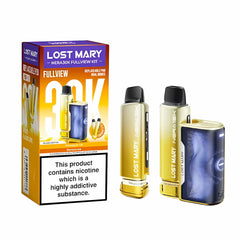 Lost Mary Nera 30K Fullview Prefilled Pod Kit, Yellow Edition Flavour, Vape Wave UK