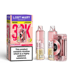 Lost Mary Nera 30K Pureview Prefilled Pod Vape Kit, Cherry  Edition, Vape Wave UK