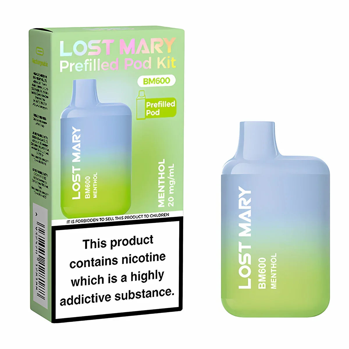 Lost Mary BM600 Prefilled Pod Vape Kit