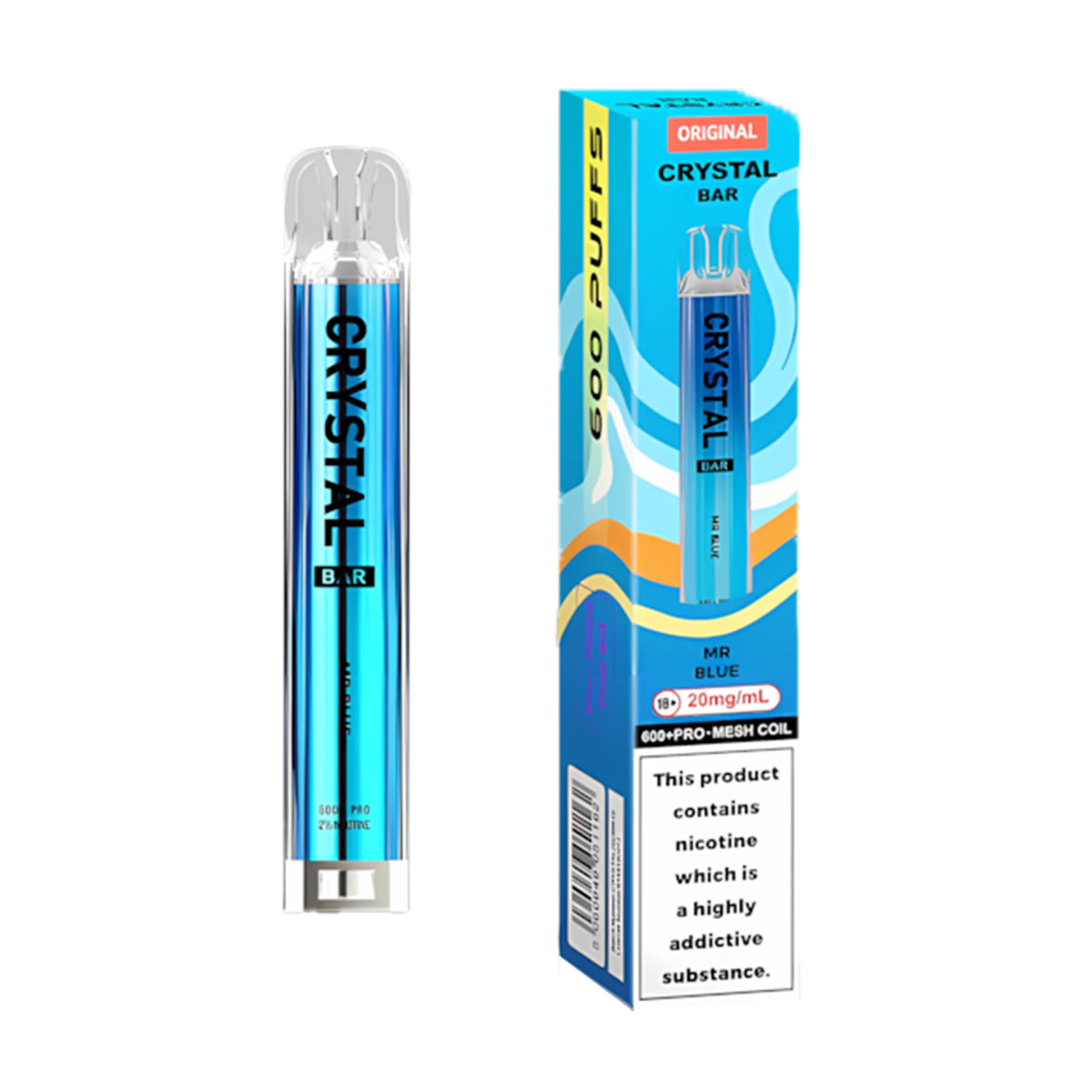 Crystal Bar Original 600 Pod Kit