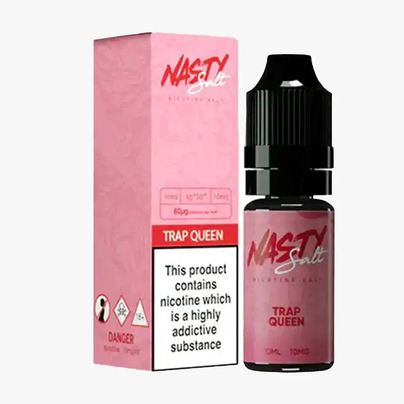 Nasty Juice Nic Salt 10ml E Liquid, Trap Queen  Flavour, Vape Wave UK