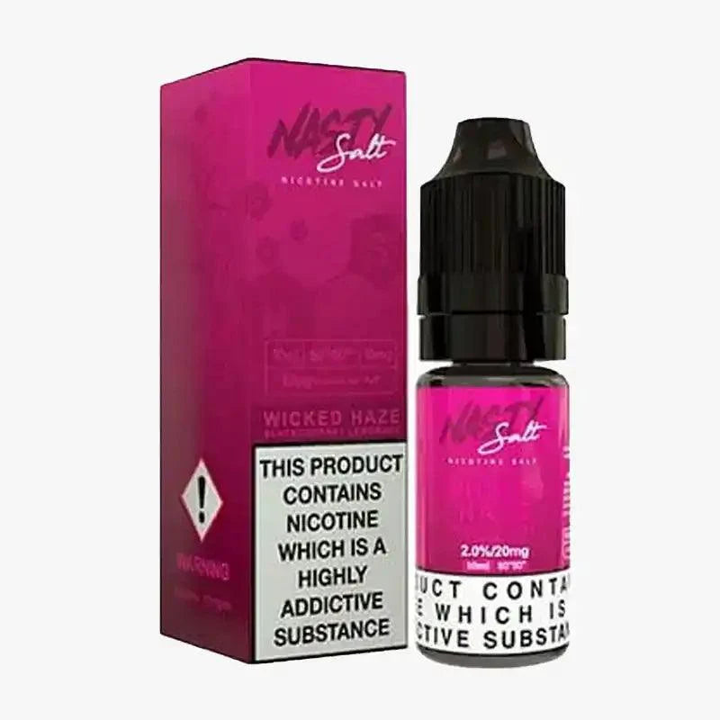 Nasty Juice Nic Salt 10ml E Liquid, Wicked Haze  Flavour, Vape Wave UK