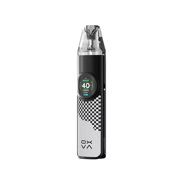Oxva NeXlim Pod Vape Kit  1500MAh, Chequered Grey  Colour, Vape Wave UK