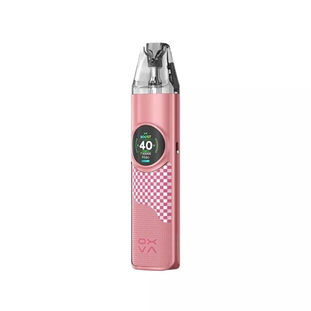Oxva NeXlim Pod Vape Kit  1500MAh, Chequered Pink  Colour, Vape Wave UK