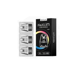 Oxva NeXlim Replacement Pods,0.4 Ohm, Vape Wave UK 