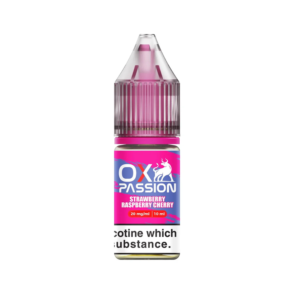 Oxva Ox Passion Strawberry Raspberry Cherry Nic Salt , Vape Wave UK