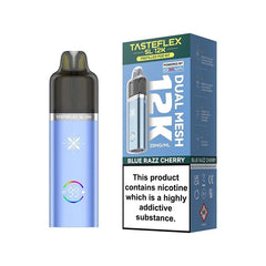 Oxva Tasteflex SL 12K Pod Vape Kit, Blue Razz Cherry Flavour, Vape Wave UK