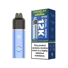 Oxva Tasteflex SL 12K Pod Vape Kit, Blue Sour Raspberry  Flavour, Vape Wave UK