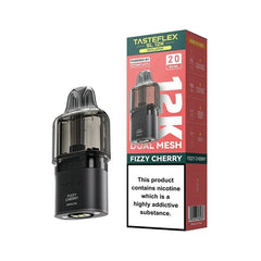 Oxva Tasteflex SL 12K Pods Dual Mesh, Fizzy Cherry Raspberry Flavour, Vape Wave UK
