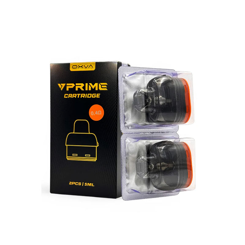 Oxva VPrime Replacement Pods, 0.4 Ohm, Vape Wave UK
