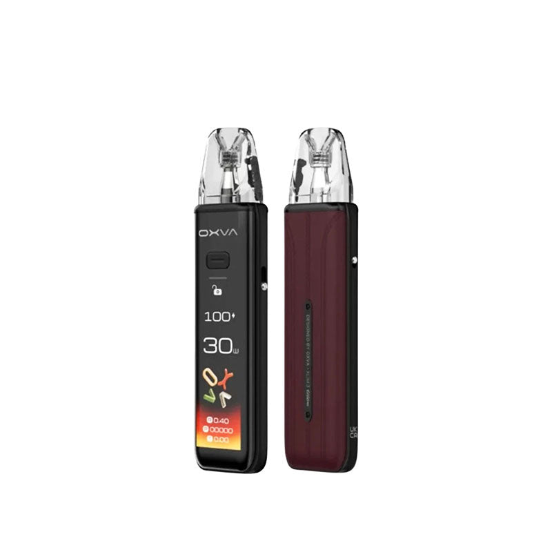 Oxva Xlim 3 Ultra 30W 1500mAh Pod Vape Kit, Bordeaux Red  Colour, Vape Wave UK