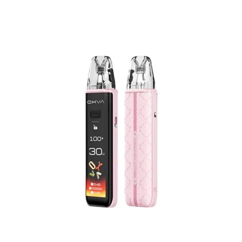 Oxva Xlim 3 Ultra 30W 1500mAh Pod Vape Kit, Cherry Pink  Colour, Vape Wave UK