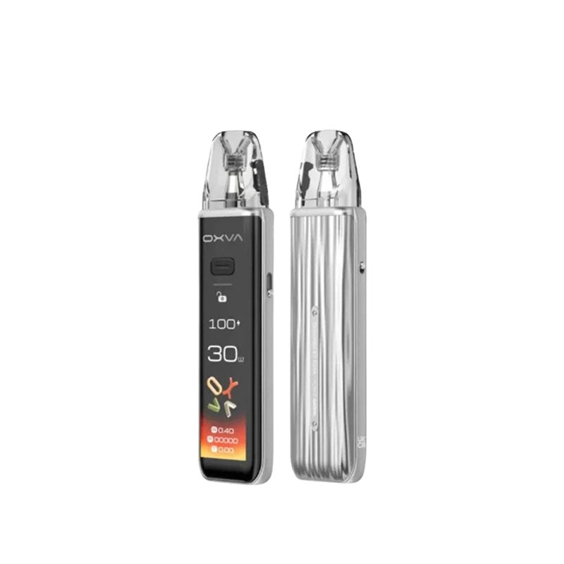 Oxva Xlim 3 Ultra 30W 1500mAh Pod Vape Kit, Metal Gray Colour, Vape Wave UK