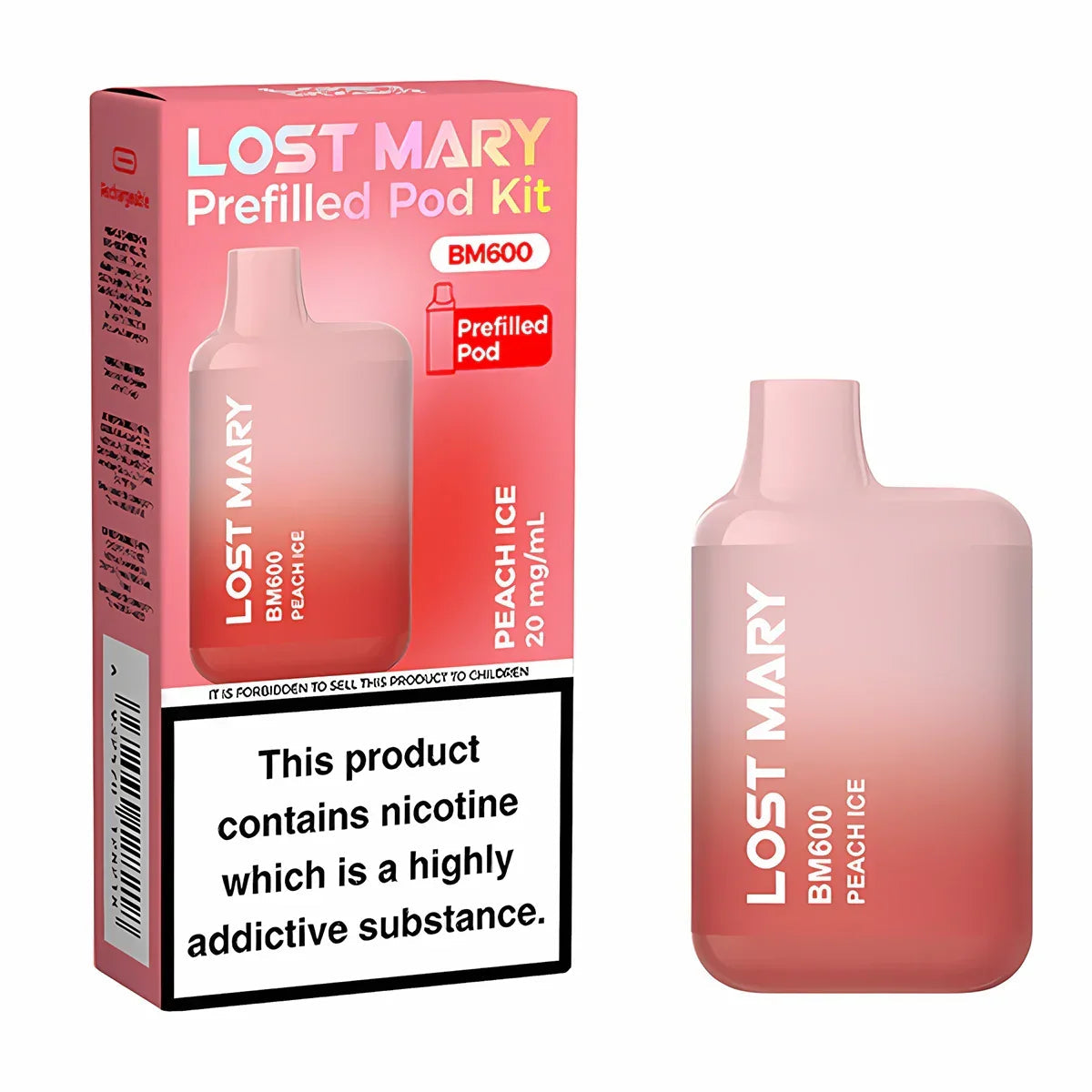Lost Mary BM600 Prefilled Pod Vape Kit