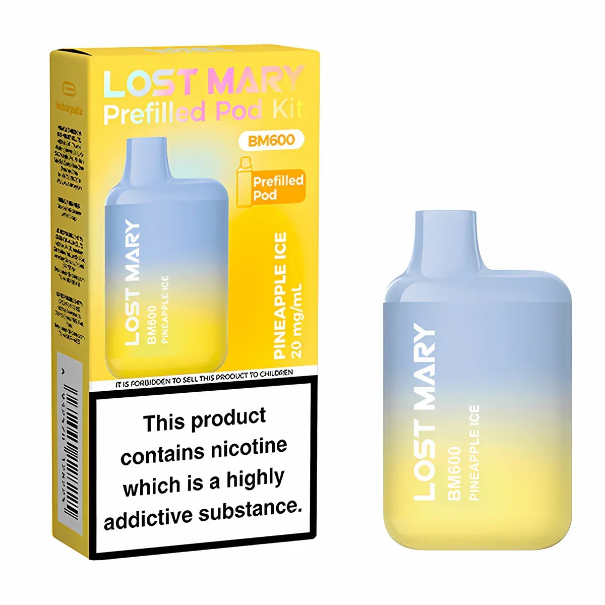 Lost Mary BM600 Prefilled Pod Vape Kit