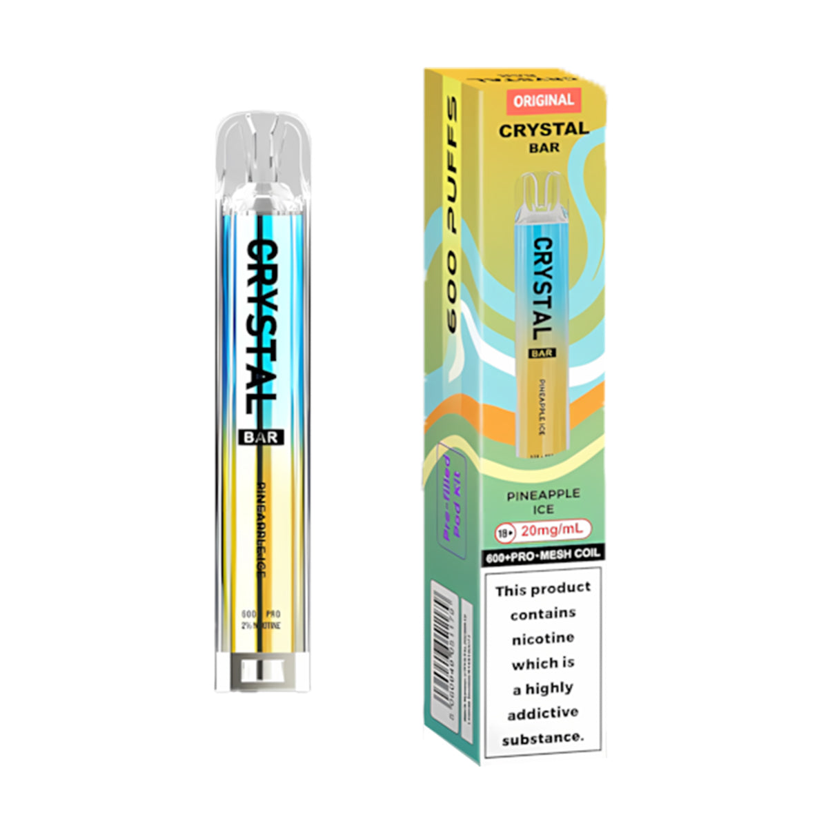 Crystal Bar Original 600 Pod Kit