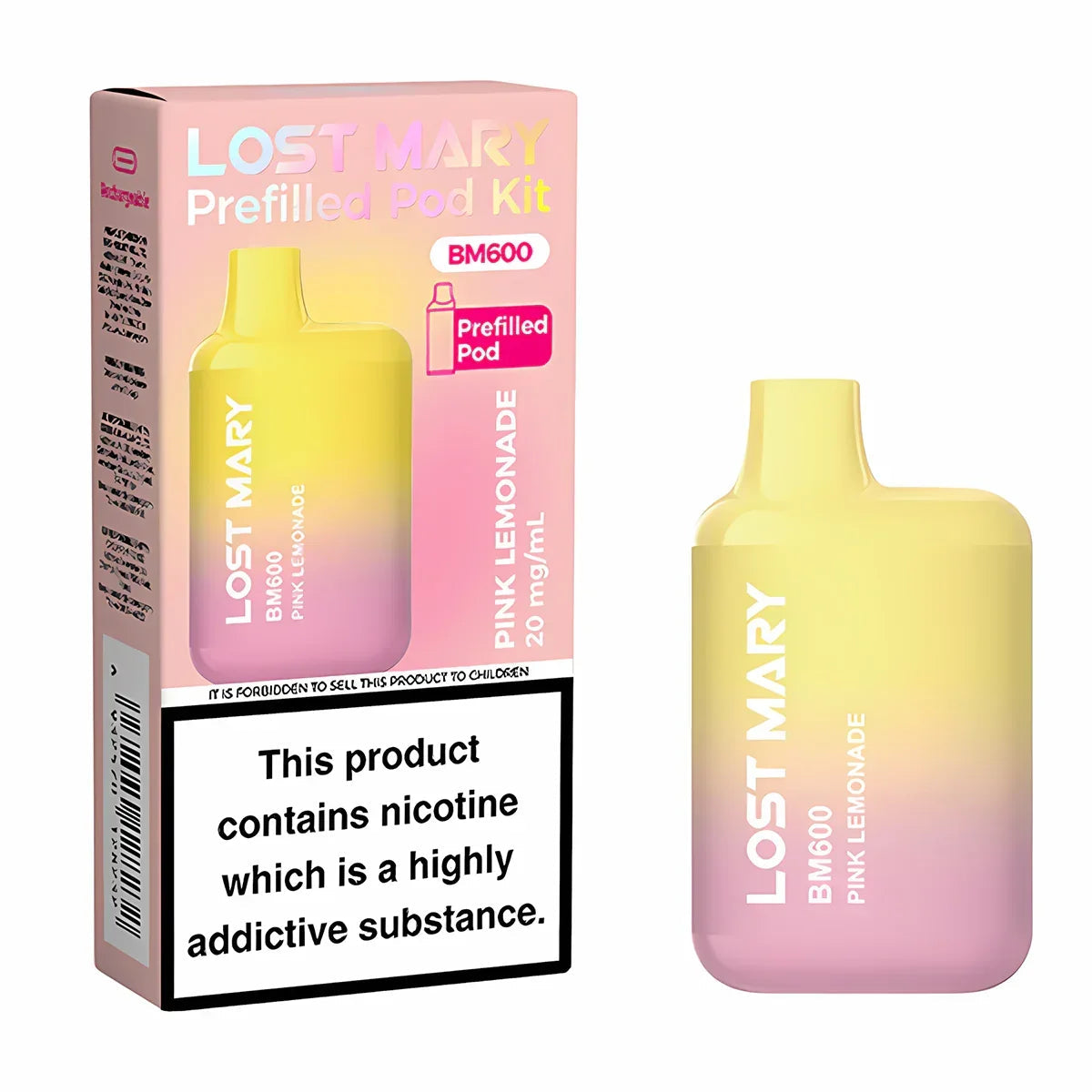 Lost Mary BM600 Prefilled Pod Vape Kit