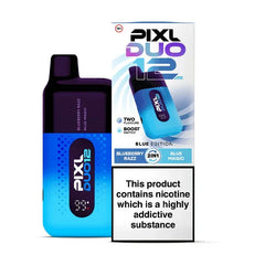 Pixl Duo 12 6K Prefilled Pod Kit , Box Of 5, Blue Edition, Vape Wave UK