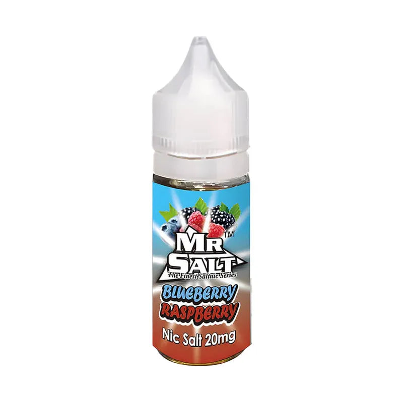 Saltnic 20mg E Liquid By Mr Salt, Blueberry Raspberry Flavour, Vape Wave UK 