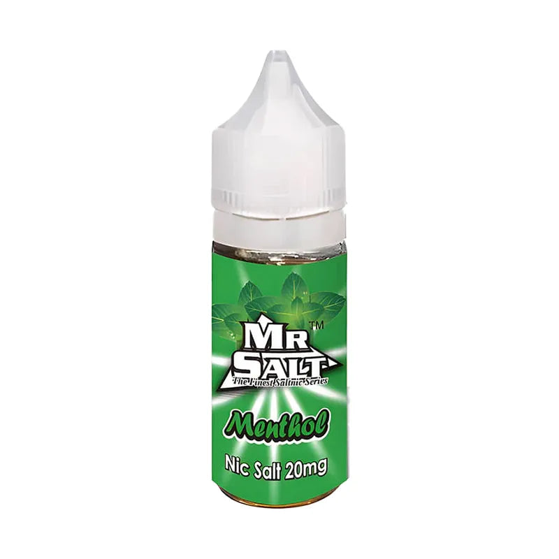 Saltnic E Liquid by Mr Salt, Menthol Flavour, 20Mg, Vape Wave UK 