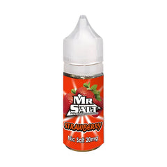 Saltnic 20Mg Nic Salt E Liquid By Mr Salt, Strawberry Flavour, Vape Wave UK