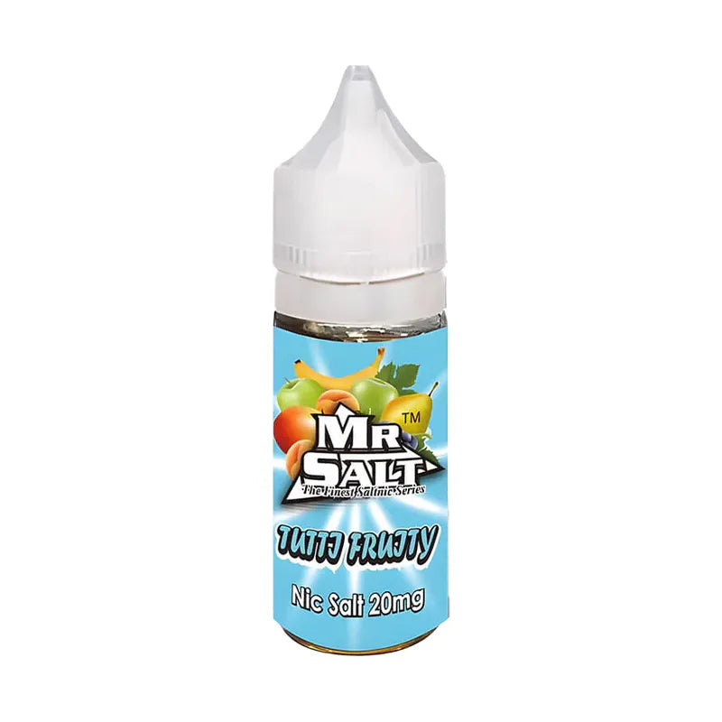 Saltnic 20mg Nic Salt E Liquid By Mr Salt, Tutty Fruity Flavour, Vape Wave UK