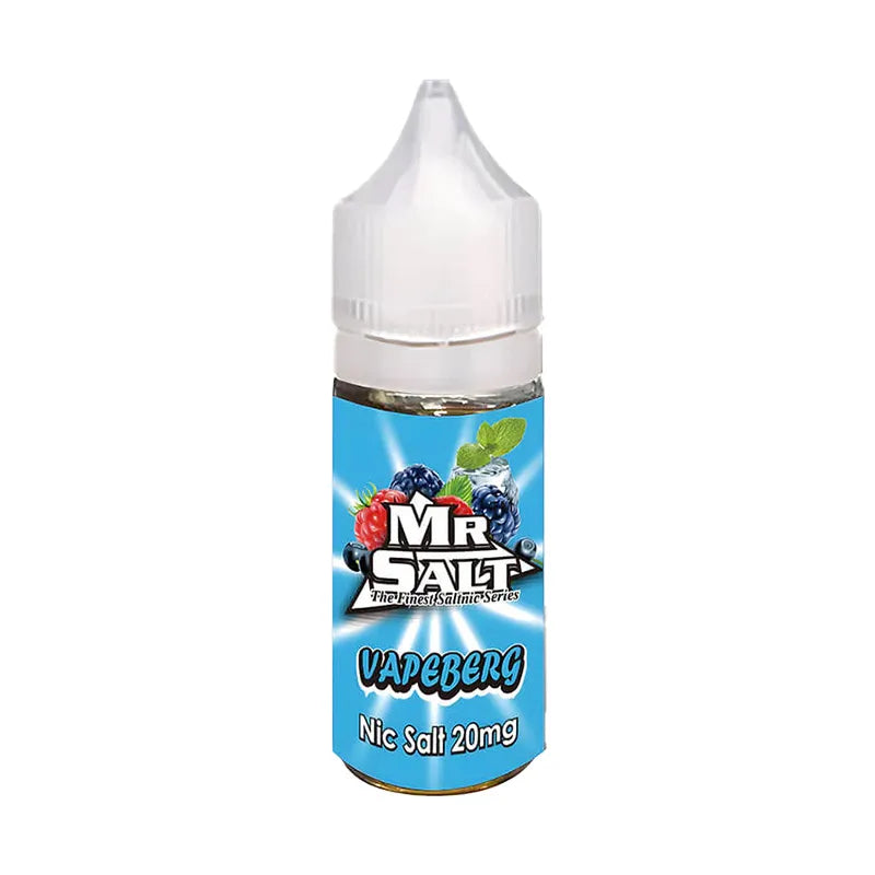 Saltnic 20mg Nic Salt E Liquid By Mr Salt, Vapeberg Flavour, Vape Wave UK