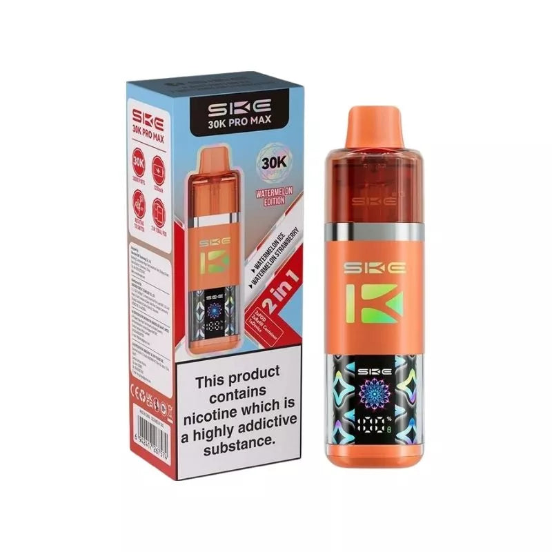 SKE 30K Pro Max Prefilled Pod Kit, Watermelon  Edition Flavour, Vape Wave UK