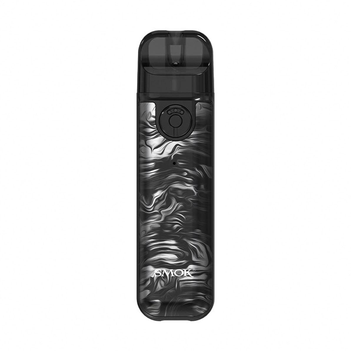 SMOK Novo 4 Mini Pod Vape Kit, Fluid Black Grey  Colour Cobra, Vape Wave UK