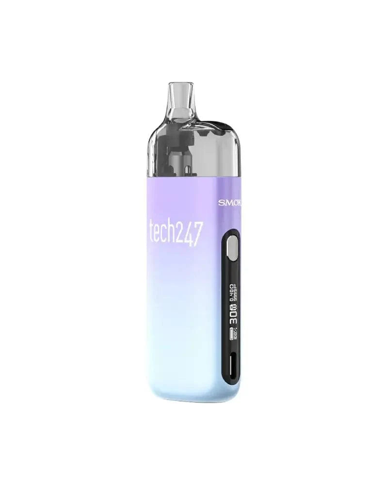 Smok Tech247 30W Pod Vape Kit, Blue And Purple Colour, Vape Wave UK