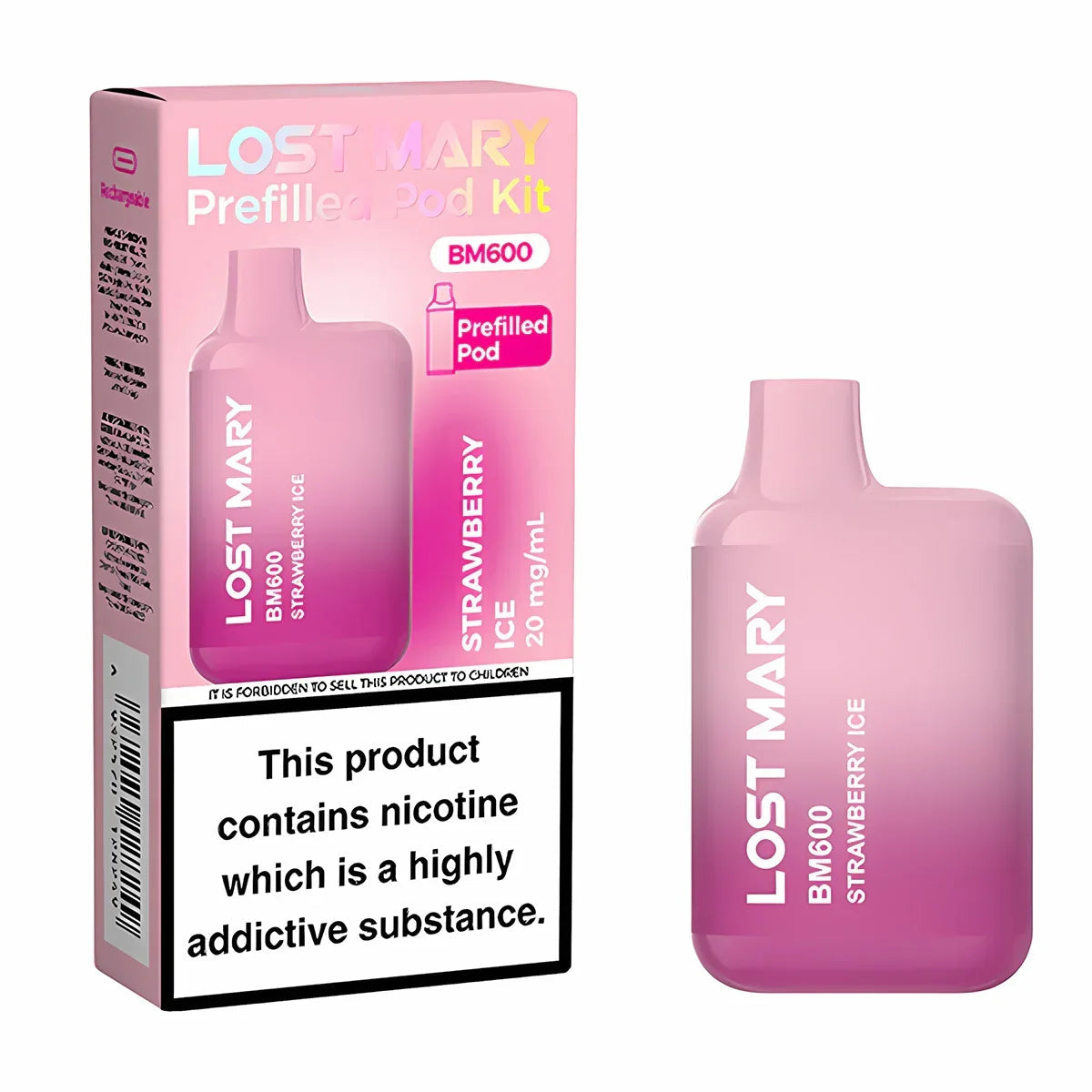 Lost Mary BM600 Prefilled Pod Vape Kit