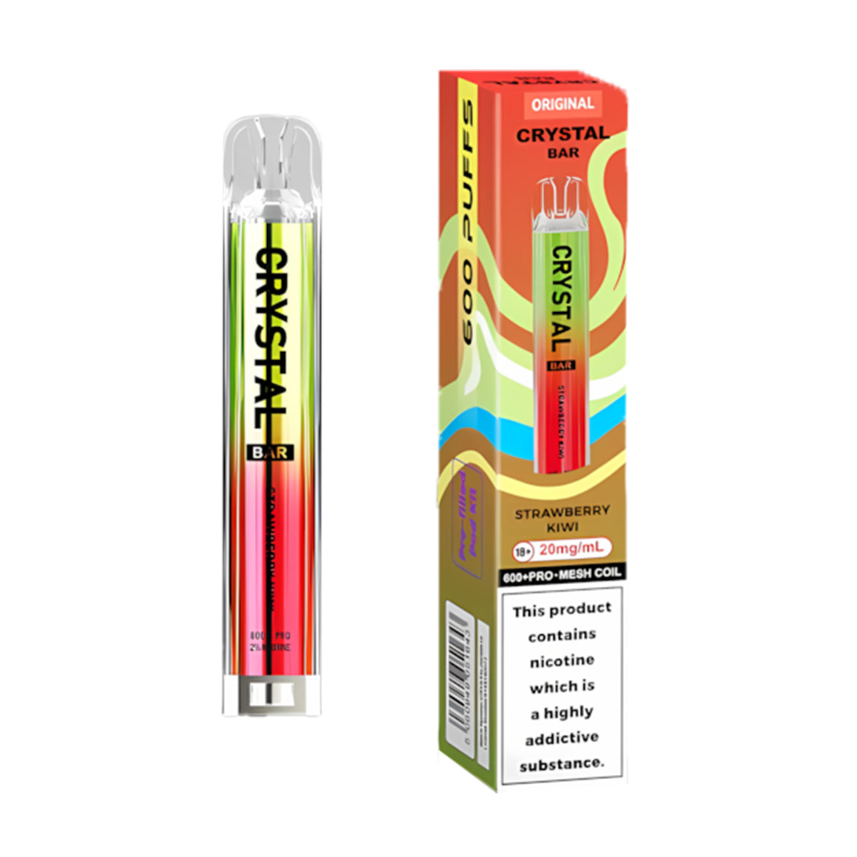 Crystal Bar Original 600 Pod Kit