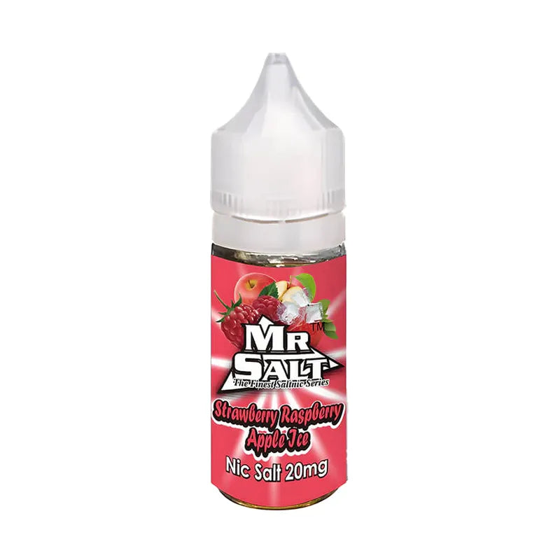  20Mg  E Liquid By Mr Salt, Strawberry Raspberry Apple Ice Flavour, Vape Wave UK 