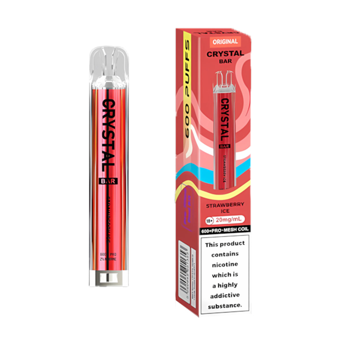 Crystal Bar Original 600 Pod Kit