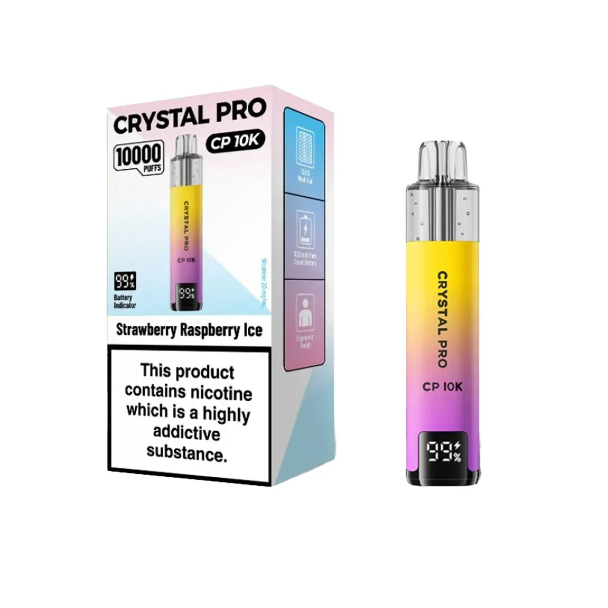 Crystal Pro CP 10K Prefilled Pod Vape Kit