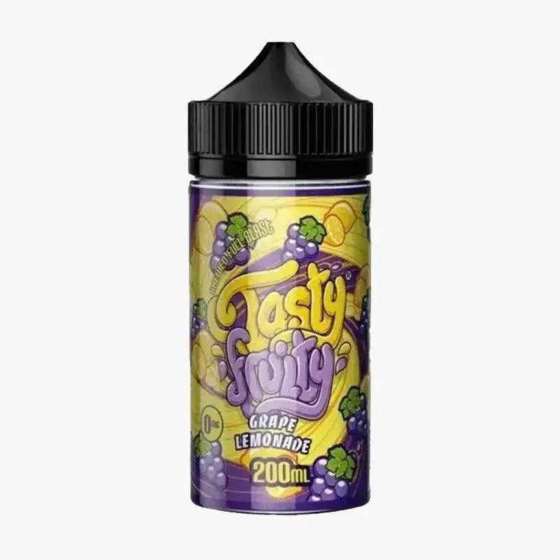 Tasty Fruity 200ml Shortfill E liquid, Grape Lemonade Flavour, Vape Wave UK