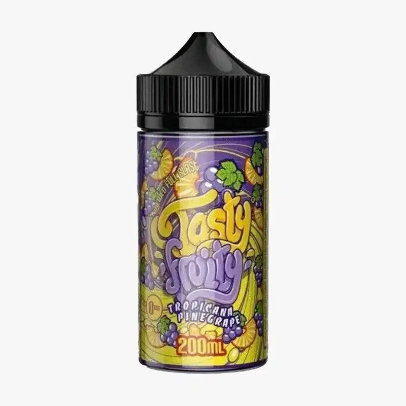 Tasty Fruity 200ml Shortfill E liquid, Tropicana Pinegrape Flavour, Vape Wave UK