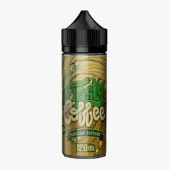 Tasty Fruity Coffee Series 120ml E Liquid, Hazenut Supreme  Flavour, Vape Wave UK