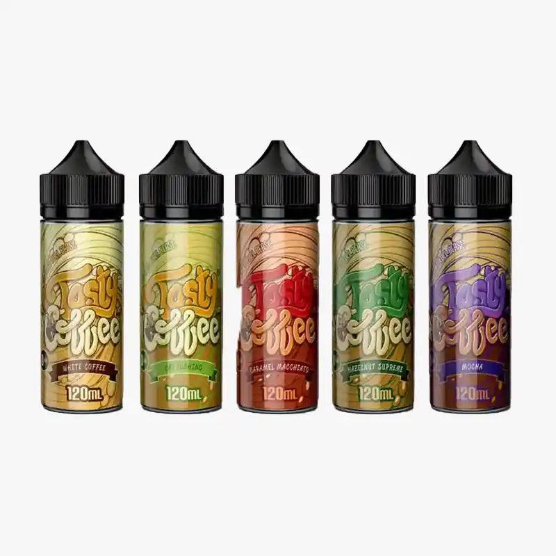 Tasty Fruity Coffee Series 120ml E Liquid, Multi Flavours, Vape Wave UK