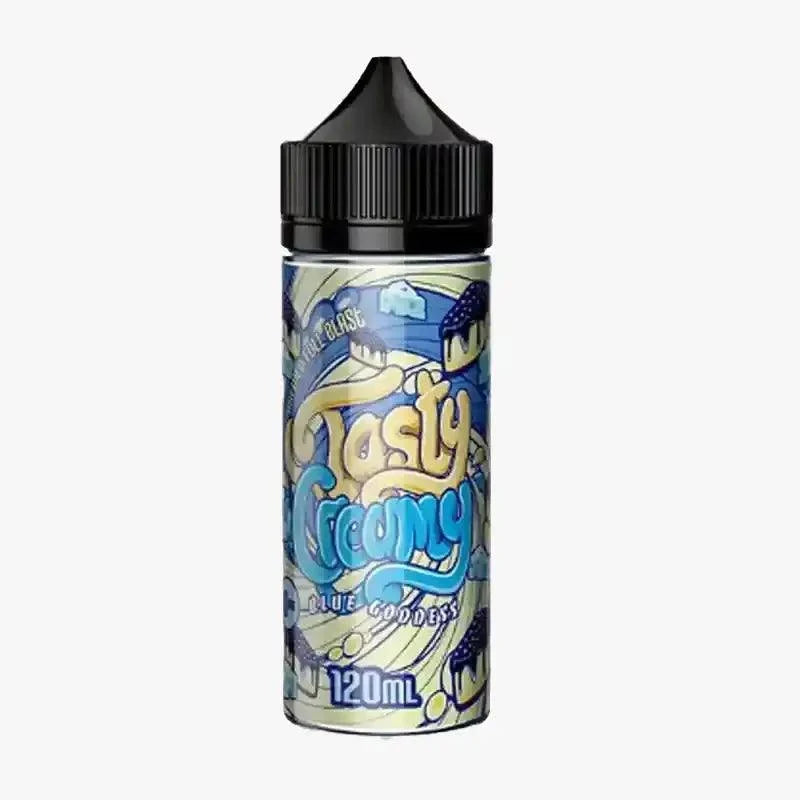 Tasty Fruity Creamy Series 120ml E Liquid, Blue Goddess  Flavour, Vape Wave UK