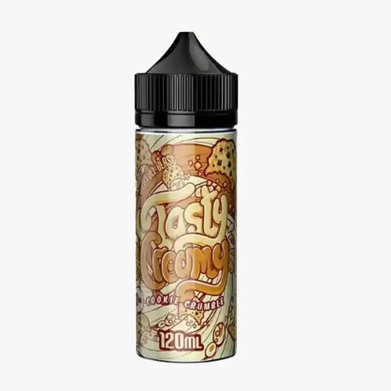 Tasty Fruity Creamy Series 120ml E Liquid, Cookie Crumble  Flavour, Vape Wave UK