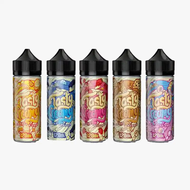Tasty Fruity Creamy Series 120ml E Liquid, Multi Flavours, Vape Wave UK