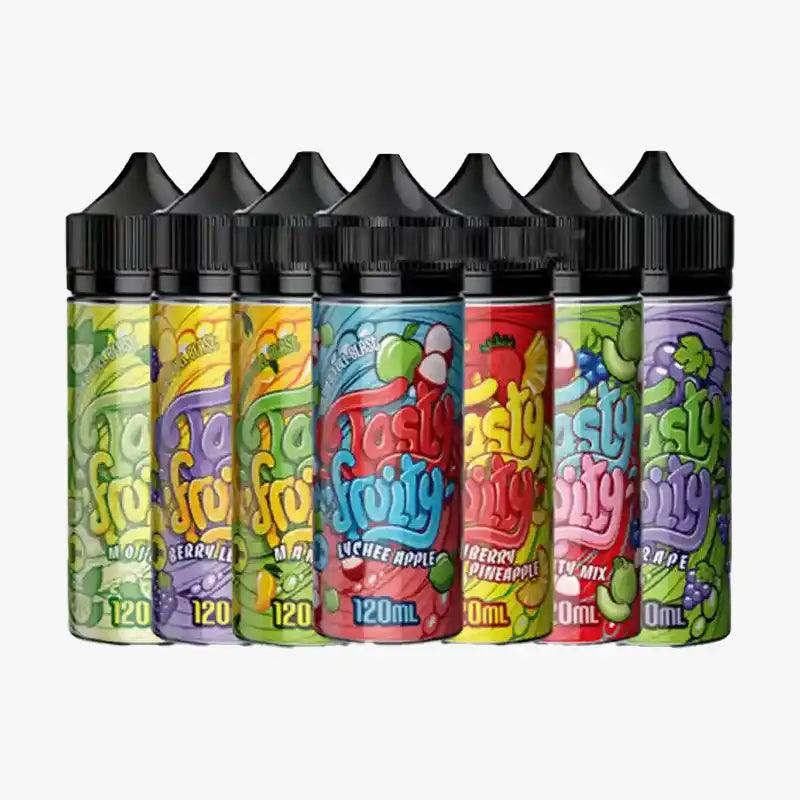 Tasty Fruity Fruit Series 120ml E liquid, Multi Flavours, Vape Wave UK