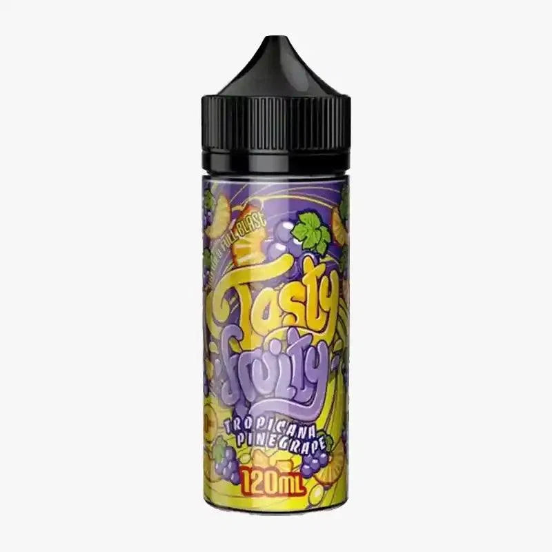 Tasty Fruity Fruit Series 120ml E liquid, Tropicana Pinegrape  Flavour, Vape Wave UK