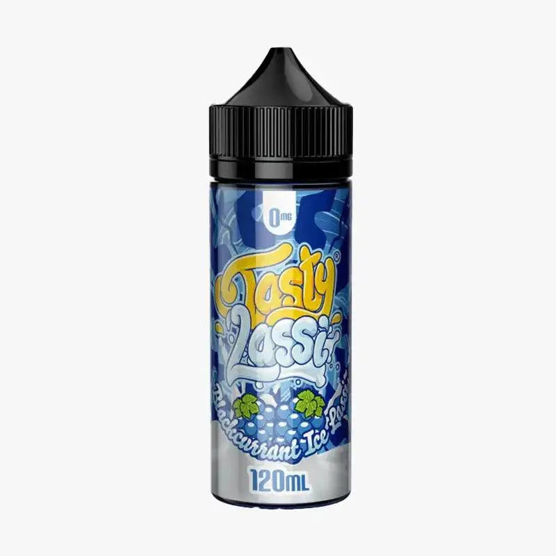Tasty Fruity Lassi Series 120ml E Liquid, Blackcurrant Ice  Flavour, Vape Wave UK