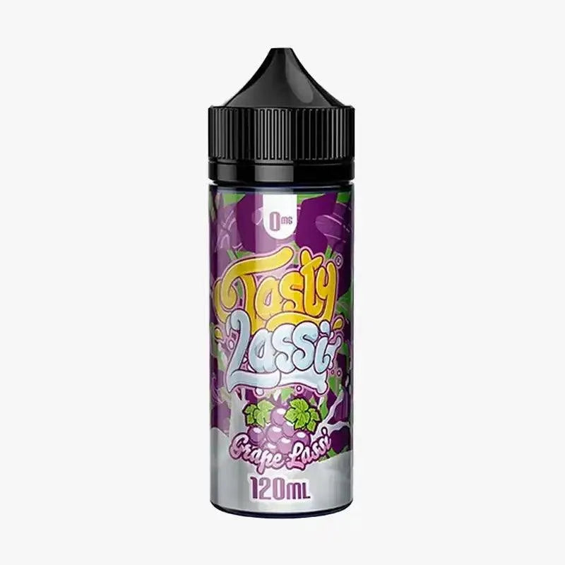 Tasty Fruity Lassi Series 120ml E Liquid, Grape Lassi  Flavour, Vape Wave UK