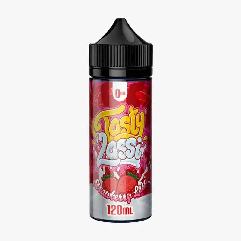 Tasty Fruity Lassi Series 120ml E Liquid, Strawberry  Flavour, Vape Wave UK