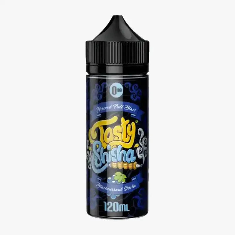 Tasty Shisha 120ml E Liquid, Blackcurrant Flavour, Vape Wave UK