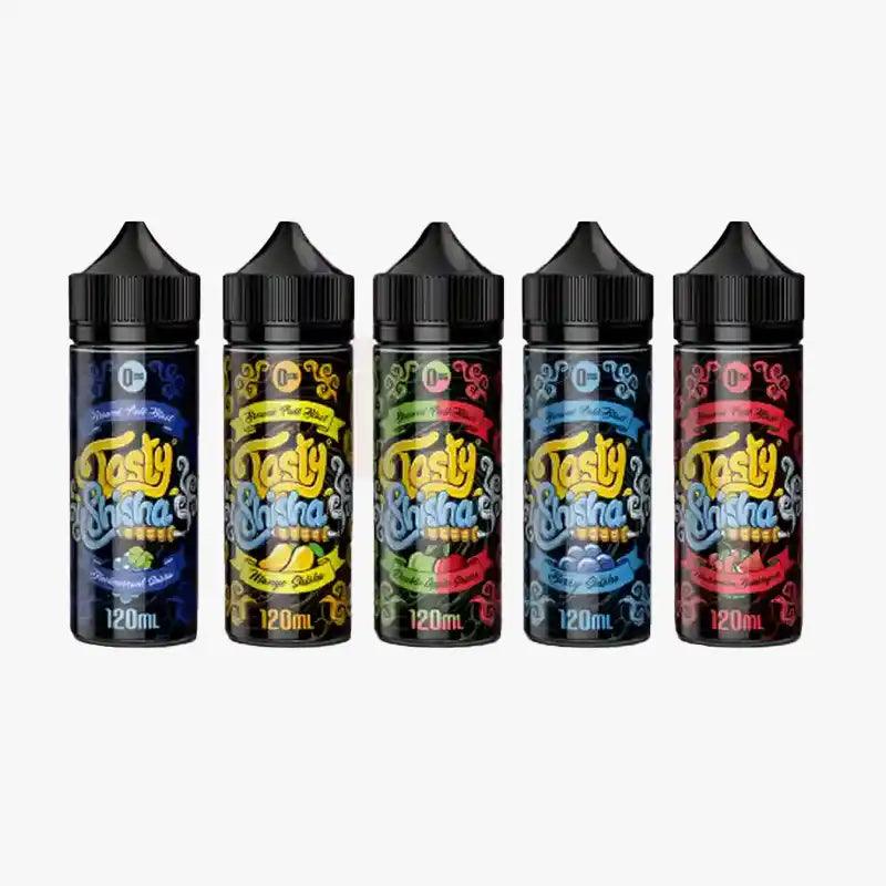 Tasty Shisha 120ml E Liquid, Multi Flavours, Vape Wave UK